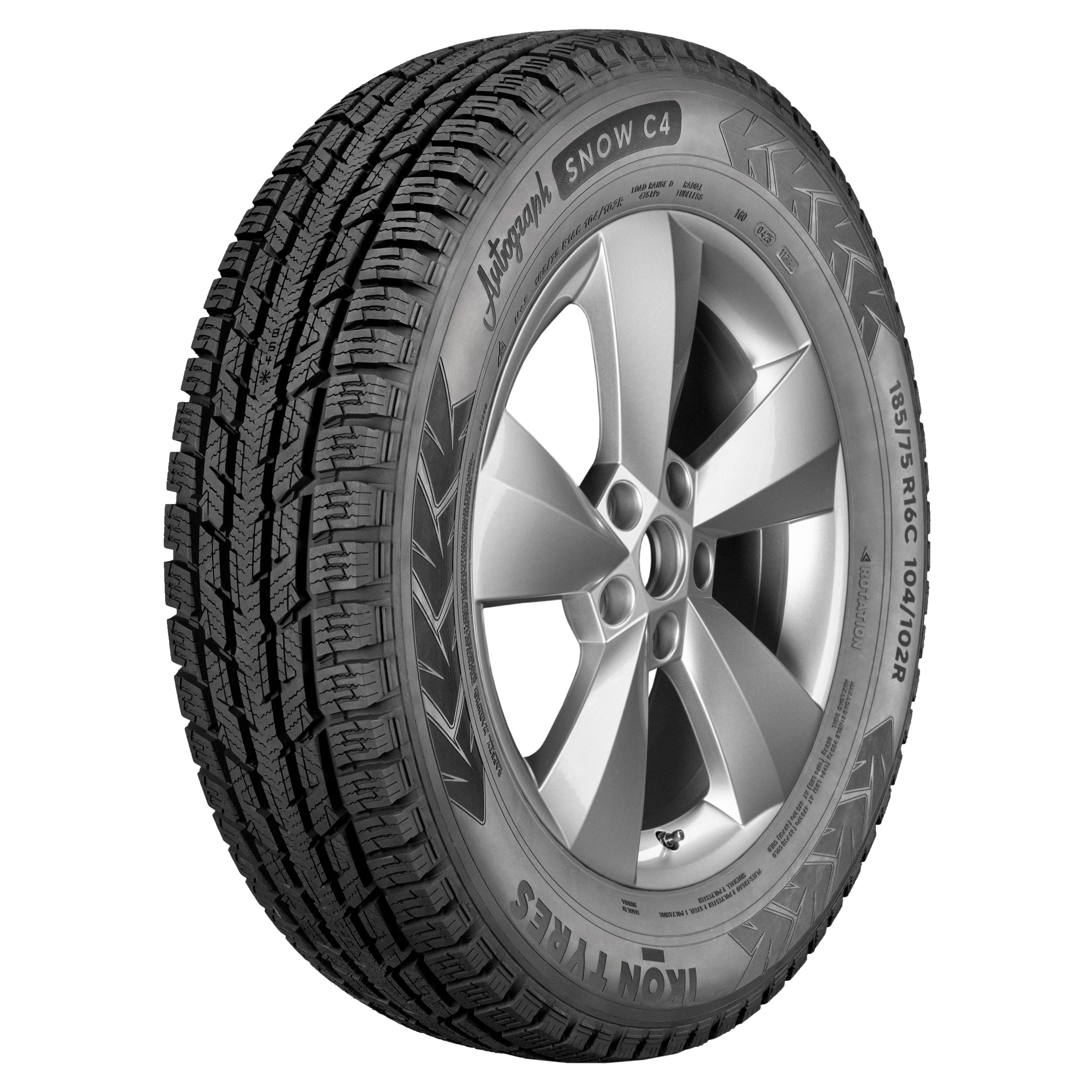 шины IKON AUTOGRAPH SNOW C4 195/70 R15C