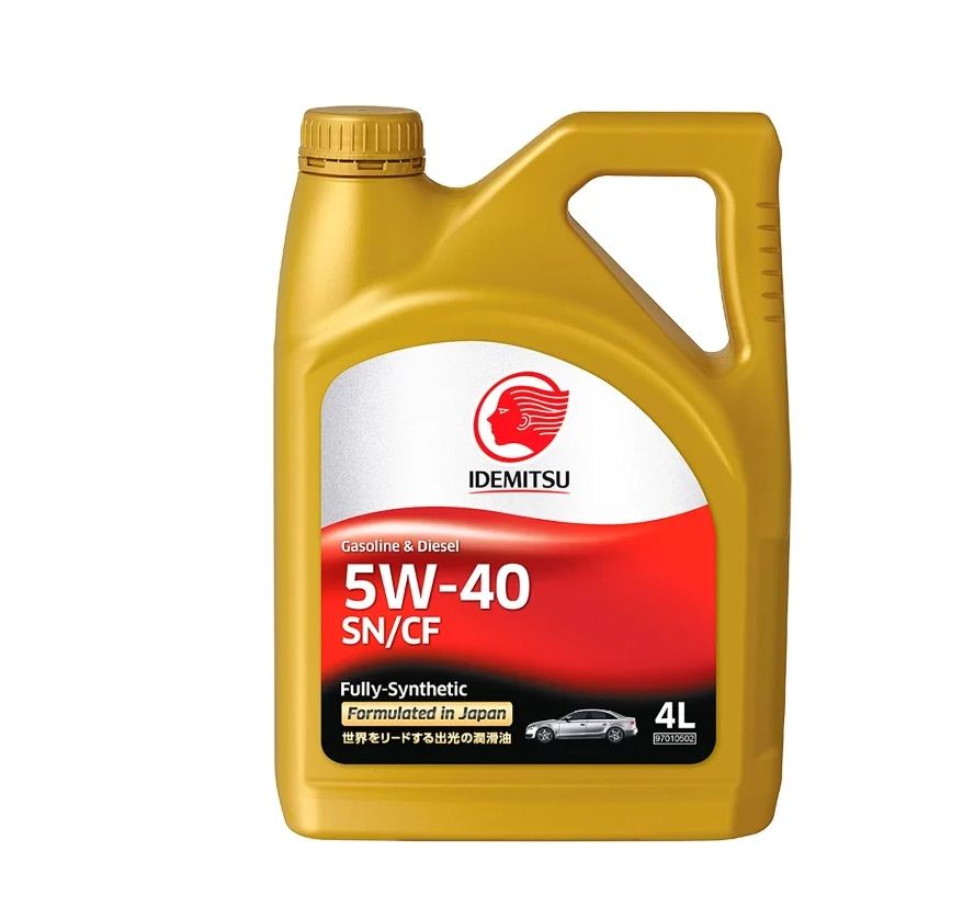 IDEMITSU 5W40 Fulle-Synthetic SN/CF 4л 30015046-746 синт.