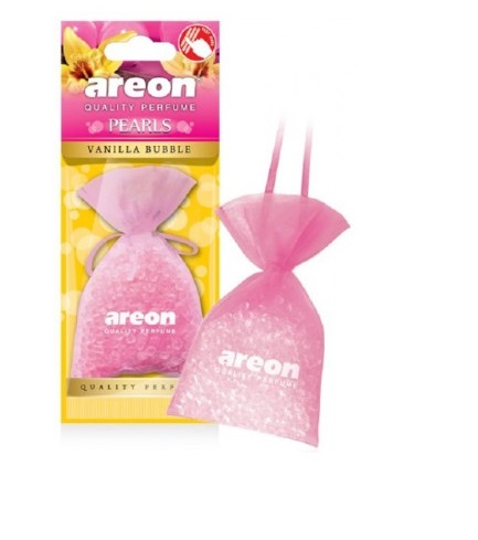 Ароматизатор подвесной AREON PEARLS мешочек 30гр VANILLA BUBBLE
