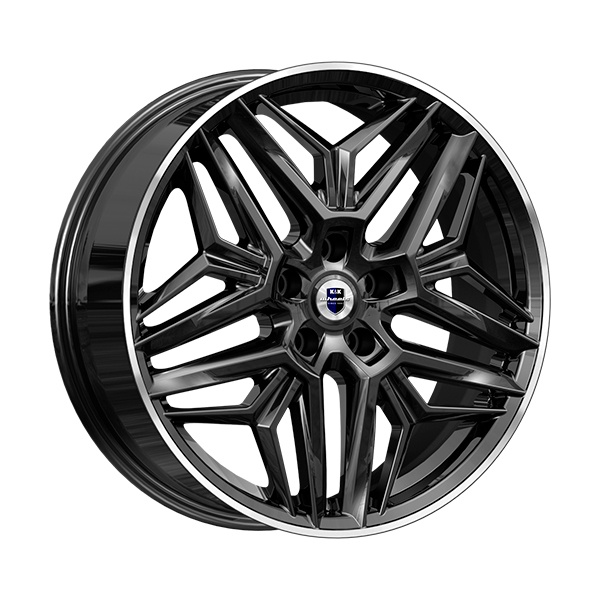 диски КиК КОЛУМБ 7,0xR19 5x114,3 67,1 35 алмаз_черный