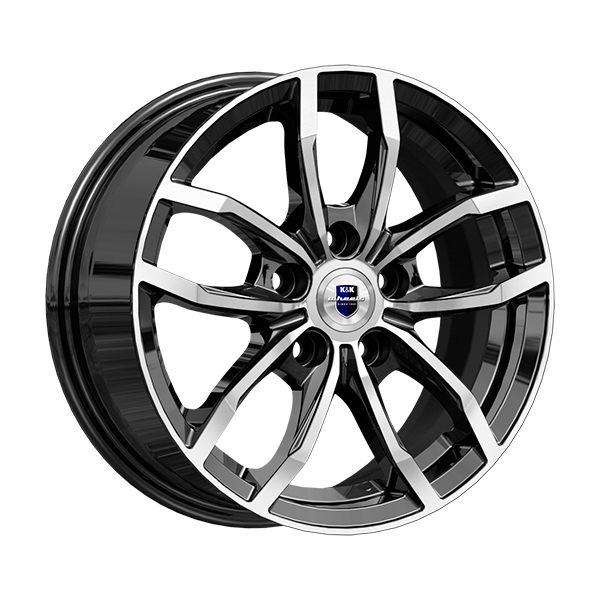 диски КиК ФРОСТ 6,5xR15 5x100 67,1 45 алмаз_черный