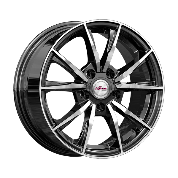 диски IFREE СИОН 6,5xR15 5x100 67,1 45 Блэк-Джек
