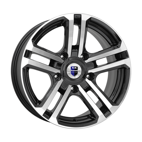 диски КиК Палладика 7,0xR16 5x139,7 98 30 алмаз_чёрный